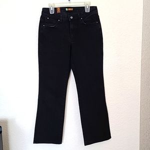 Wrangler Aura black jeans, size 10P, length 31"